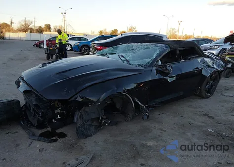 2021 Ford Mustang Gt Premium z USA, uszkodzony, nr VIN 1FATP8FF1M5157229